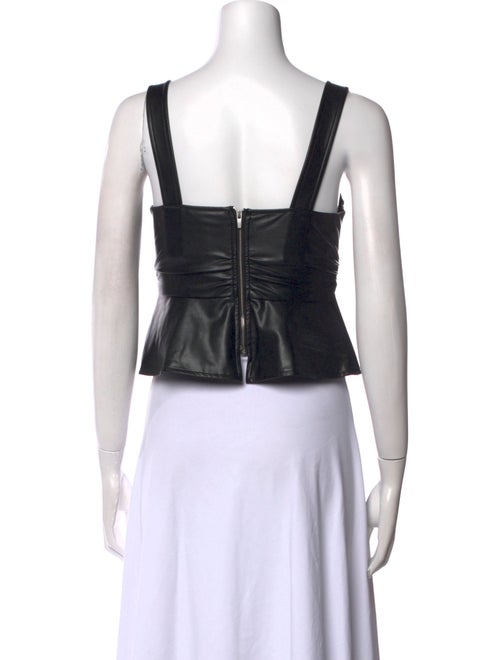 A.L.C. Square Neckline Sleeveless Crop Top