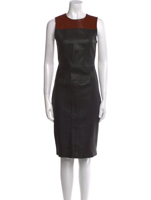 A.L.C. Leather Knee-Length Dress