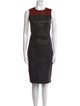 A.L.C. Leather Knee-Length Dress