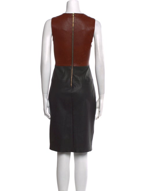 A.L.C. Leather Knee-Length Dress