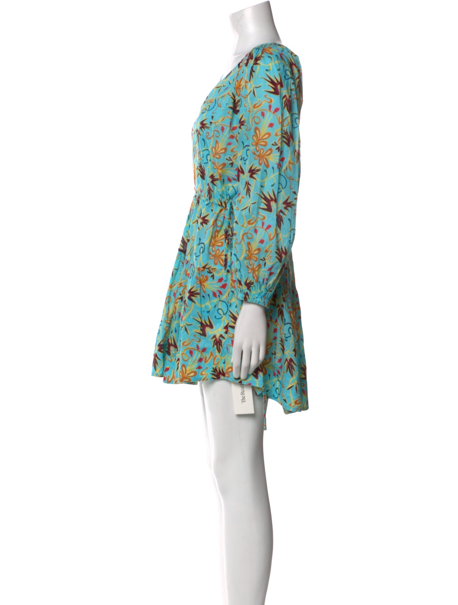 A.L.C. Floral Print Mini Dress