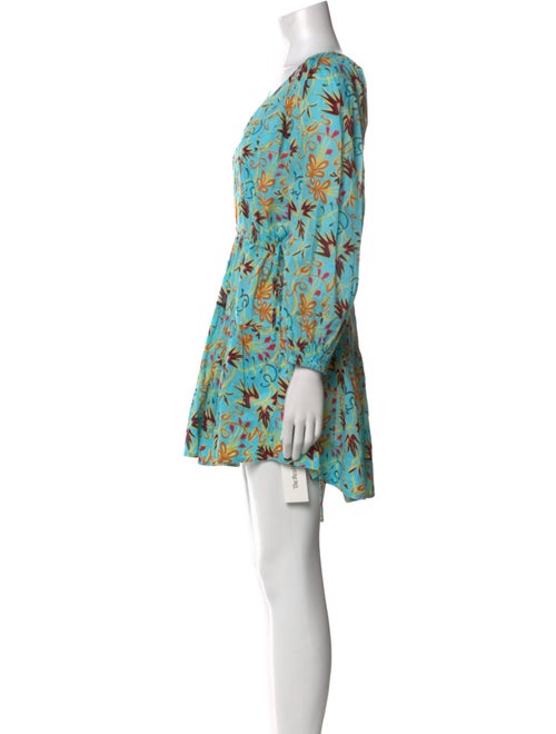 A.L.C. Floral Print Mini Dress