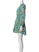 A.L.C. Floral Print Mini Dress