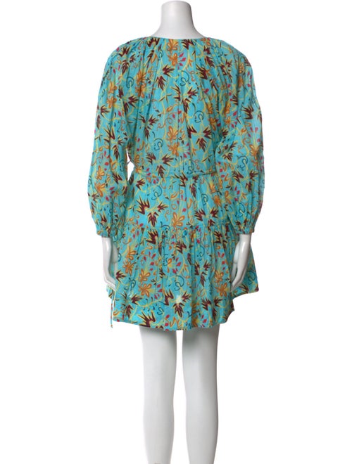 A.L.C. Floral Print Mini Dress