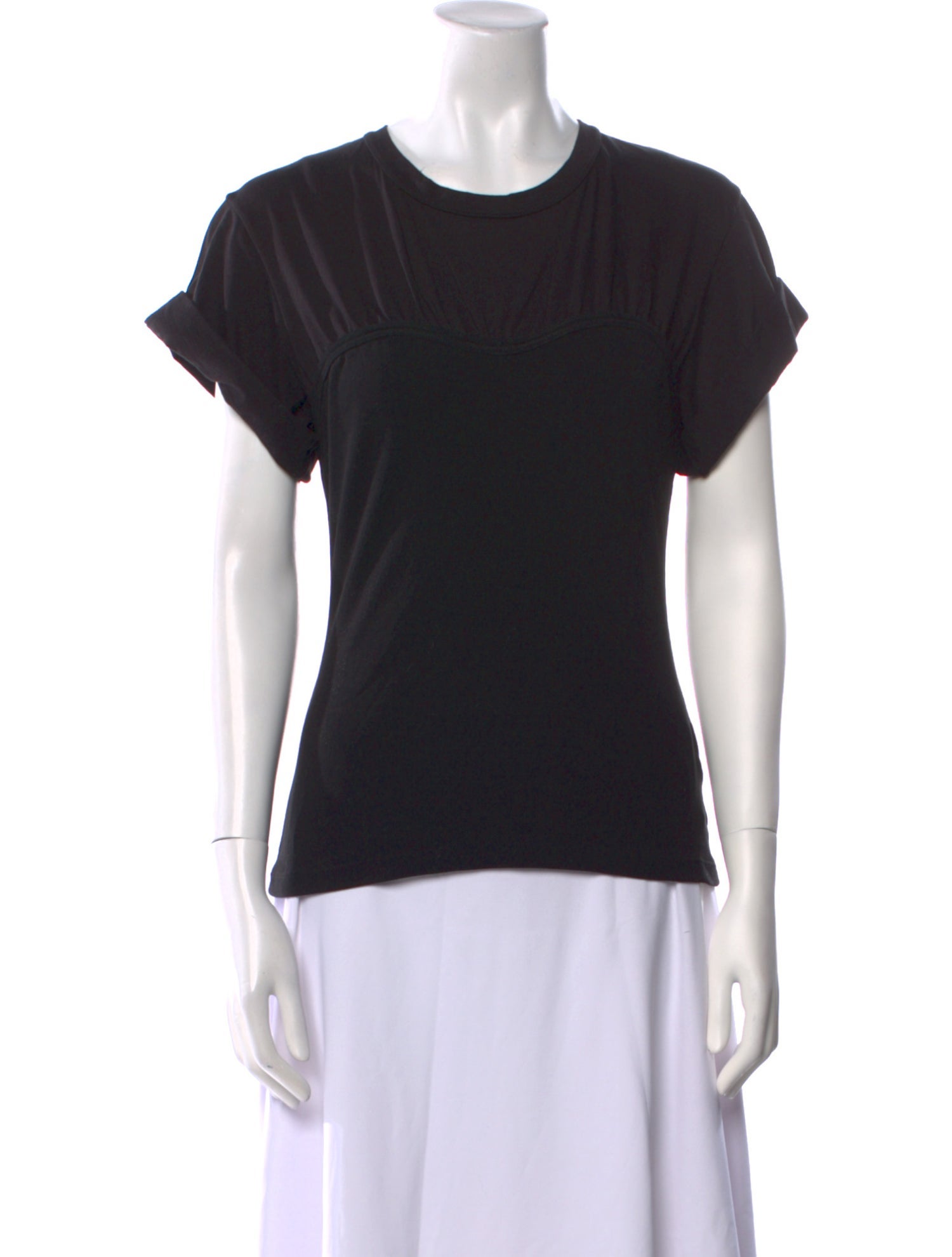 A.L.C. Crew Neck Short Sleeve T-Shirt