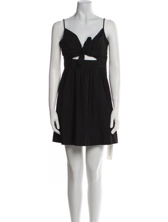 A.L.C. V-Neck Mini Dress