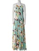 A.L.C. Printed Long Dress