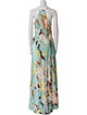 A.L.C. Printed Long Dress