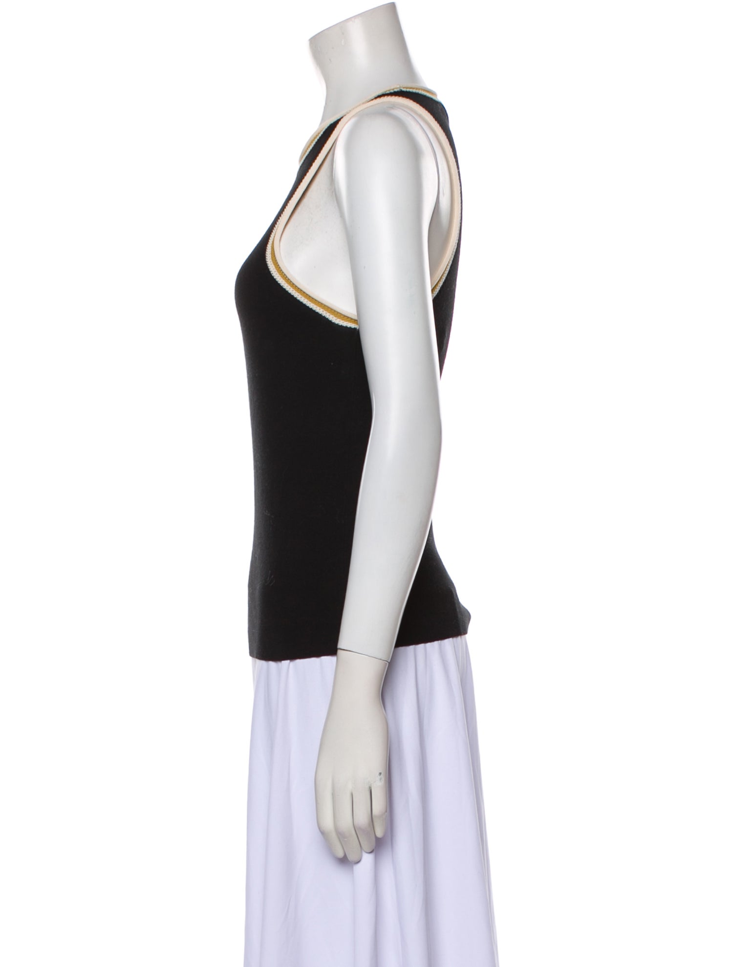 A.L.C. Scoop Neck Sleeveless Top