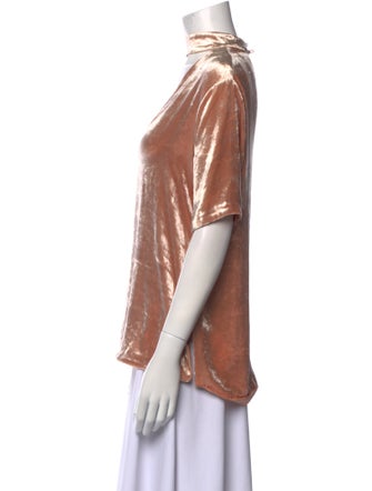 A.L.C. Tie-Dye Print V-Neck Blouse