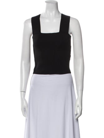 A.L.C. Square Neckline Sleeveless Crop Top