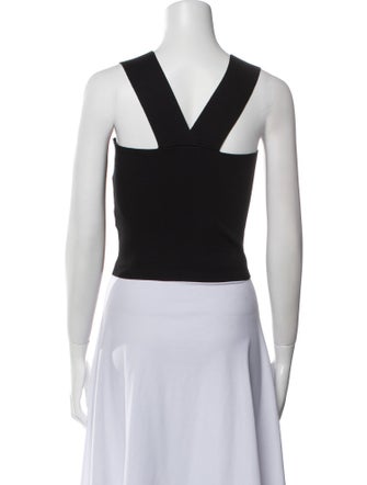 A.L.C. Square Neckline Sleeveless Crop Top