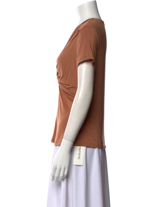 A.L.C. V-Neck Short Sleeve Top