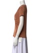 A.L.C. V-Neck Short Sleeve Top