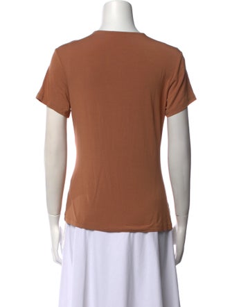 A.L.C. V-Neck Short Sleeve Top