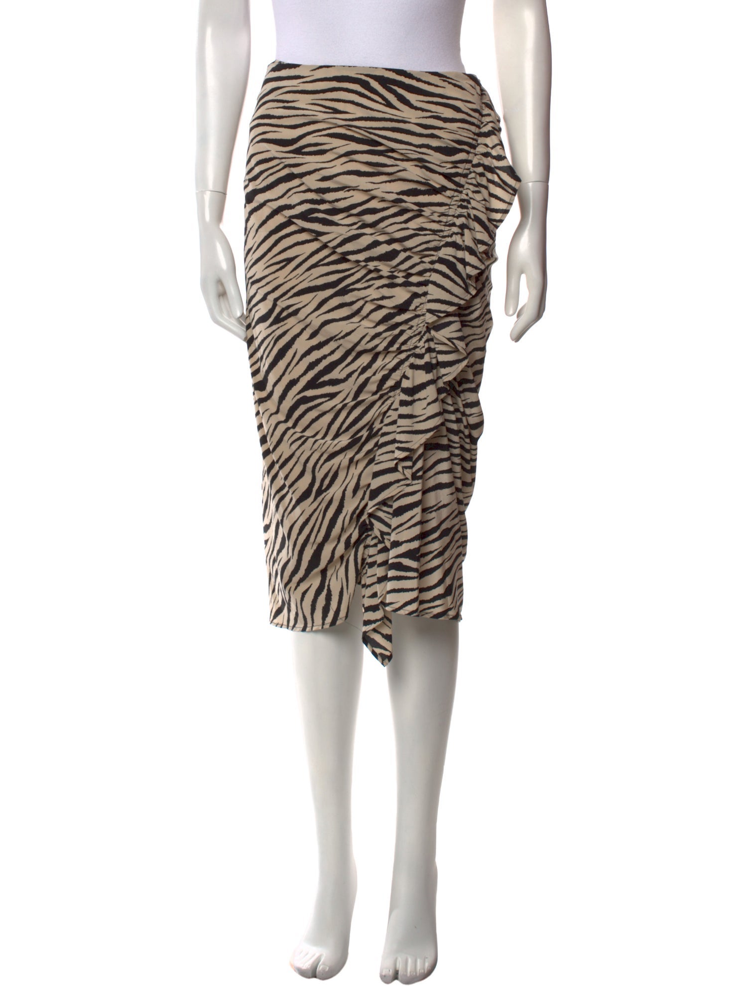 A.L.C. Silk Knee-Length Skirt