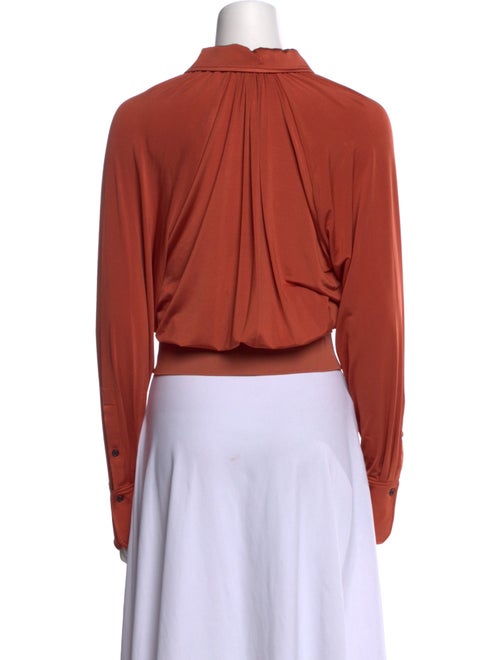 A.L.C. Long Sleeve Crop Top