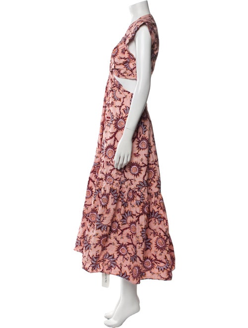 A.L.C. Floral Print Long Dress