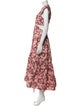 A.L.C. Floral Print Long Dress