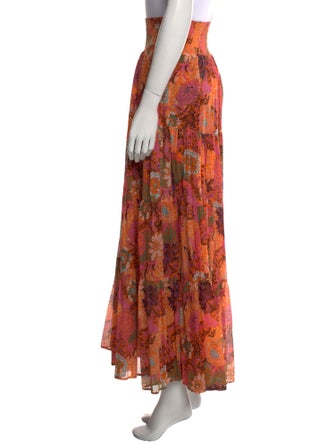 A.L.C. Silk Long Skirt