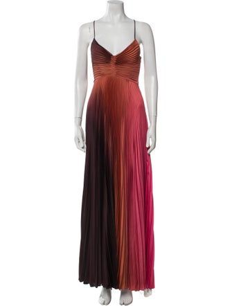 A.L.C. V-Neck Long Dress