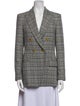 A.L.C. Plaid Print Blazer