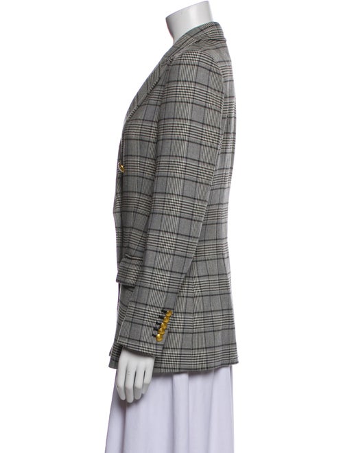 A.L.C. Plaid Print Blazer