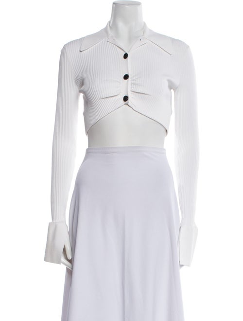 A.L.C. Long Sleeve Crop Top