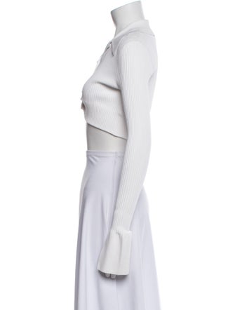 A.L.C. Long Sleeve Crop Top