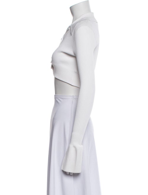 A.L.C. Long Sleeve Crop Top