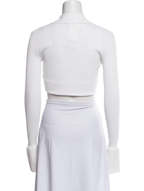 A.L.C. Long Sleeve Crop Top