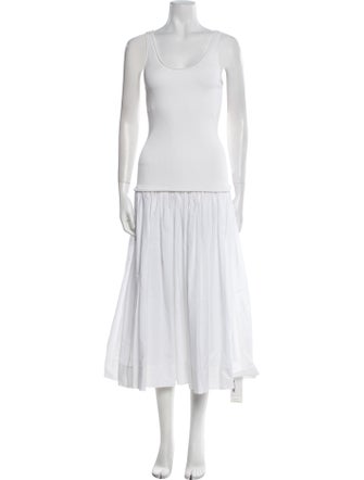 A.L.C. Scoop Neck Long Dress