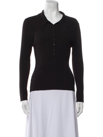 A.L.C. Long Sleeve Polo