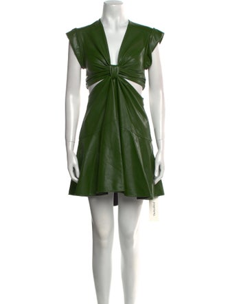 A.L.C. V-Neck Mini Dress