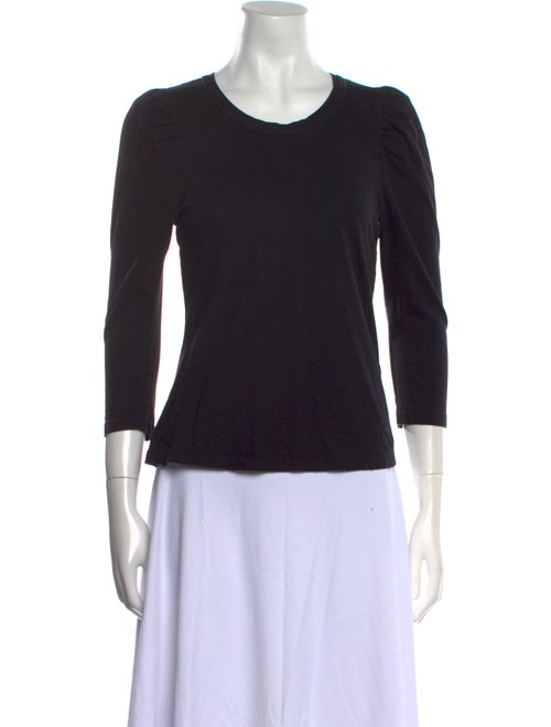 A.L.C. Scoop Neck Three-Quarter Sleeve T-Shirt