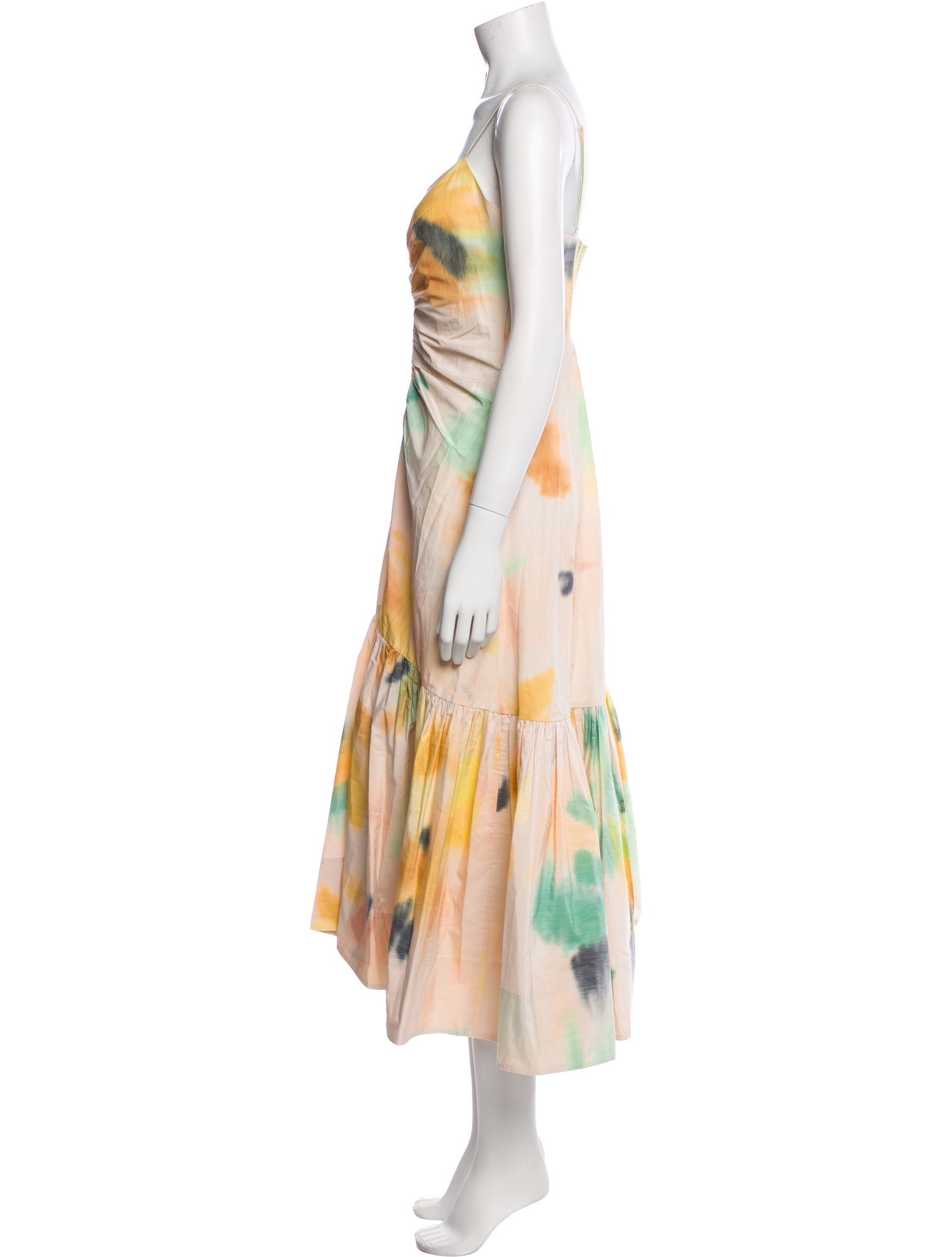 A.L.C. Printed Midi Length Dress w/ Tags