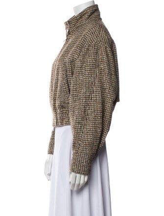 A.L.C. Houndstooth Print Jacket