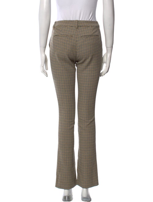 A.L.C. Plaid Print Straight Leg Pants