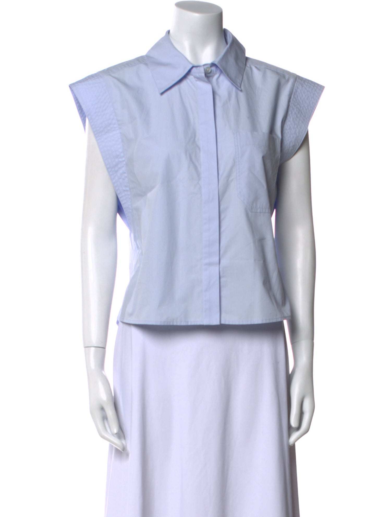 A.L.C. Short Sleeve Button-Up Top w/ Tags