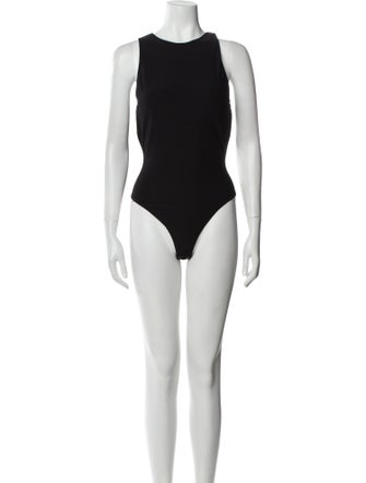 A.L.C. Crew Neck Sleeveless Bodysuit