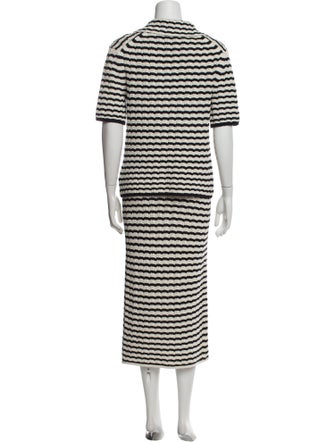 A.L.C. Striped Skirt Set