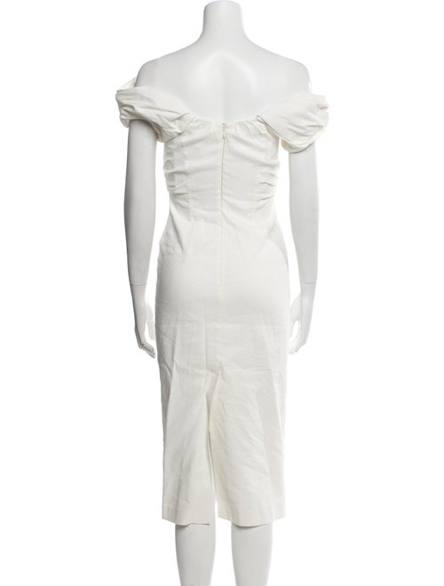 A.L.C. Linen Midi Length Dress