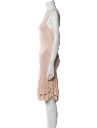 A.L.C. Scoop Neck Midi Length Dress