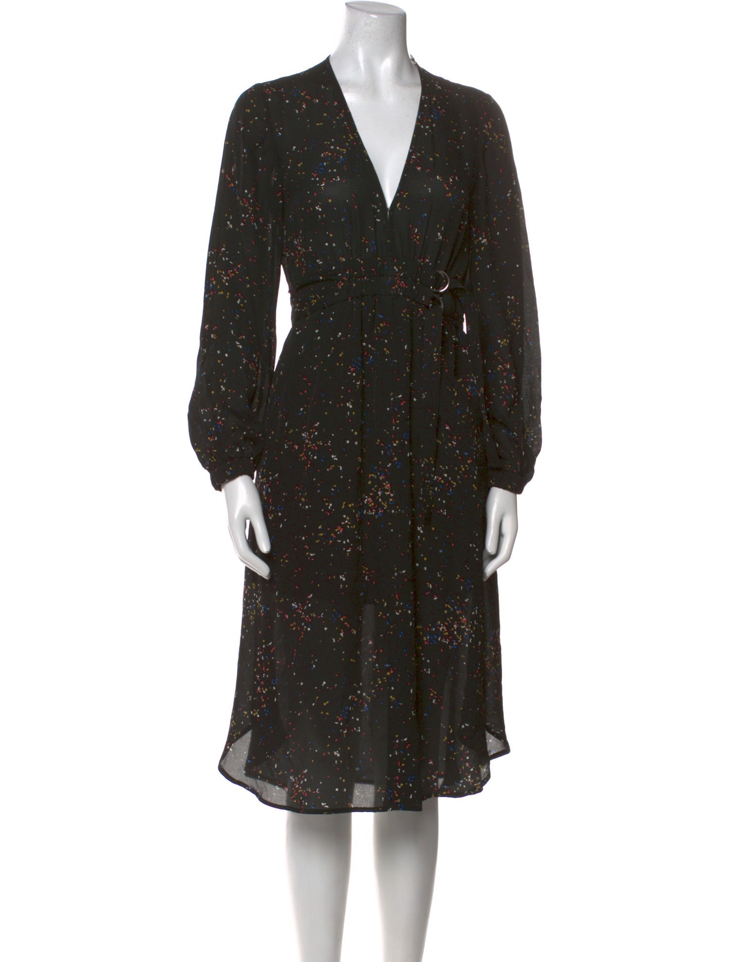 A.L.C. Silk Knee-Length Dress
