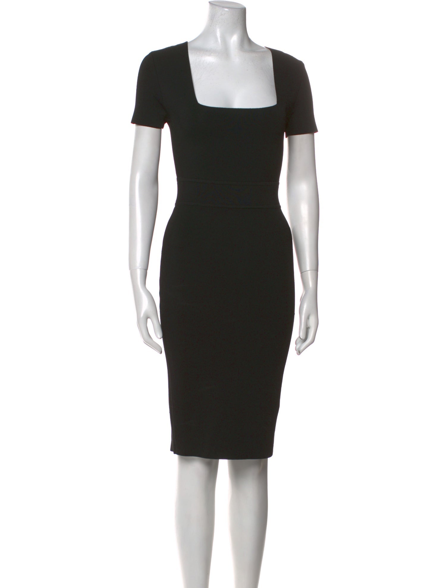 A.L.C. Square Neckline Knee-Length Dress