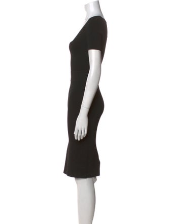 A.L.C. Square Neckline Knee-Length Dress