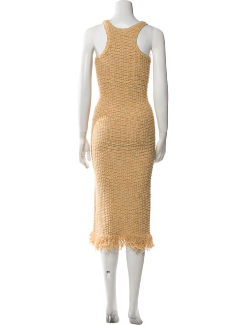 A.L.C. Scoop Neck Midi Length Dress