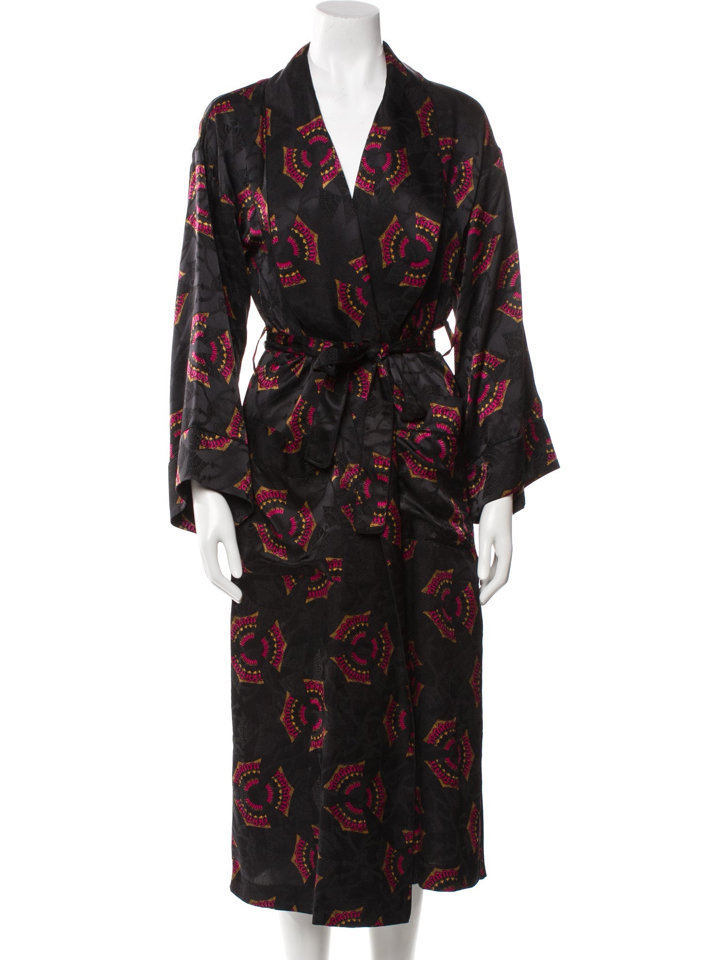 A.L.C. Silk Printed Robe w/ Tags