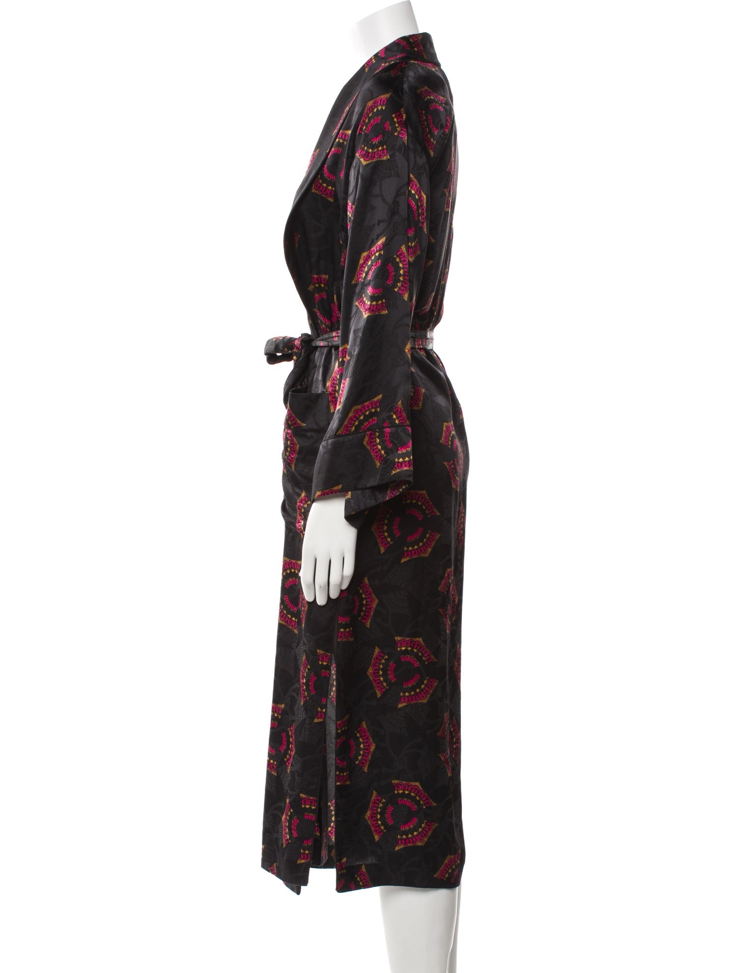 A.L.C. Silk Printed Robe w/ Tags