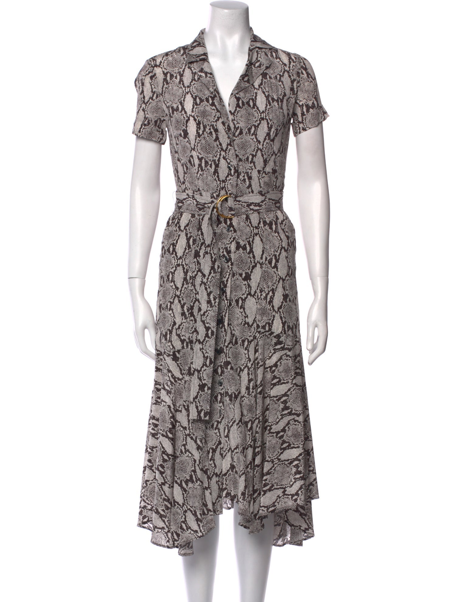 A.L.C. Silk Midi Length Dress w/ Tags